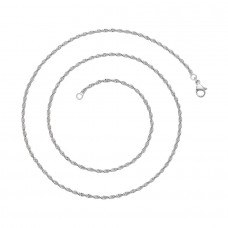 Apzeltīta ķēdīte ar klasisku  pinumu